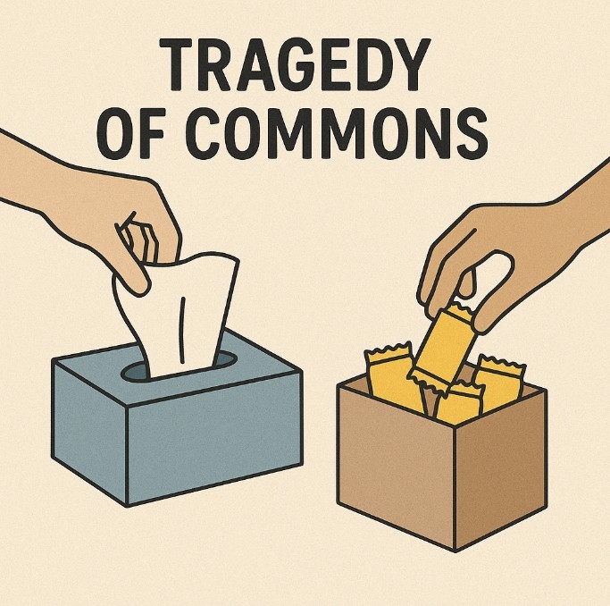 챗GPT가 생성한 ‘공유지의 비극’ 관련 이미지